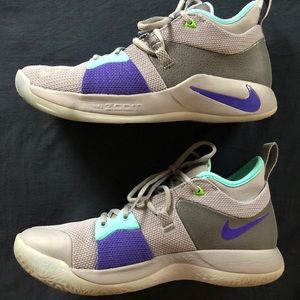 Nike PG 2 Pure Platinum Shoes Size 8.5